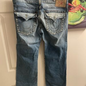 True Religion “Ricky” jeans.  Size 38. Worn once